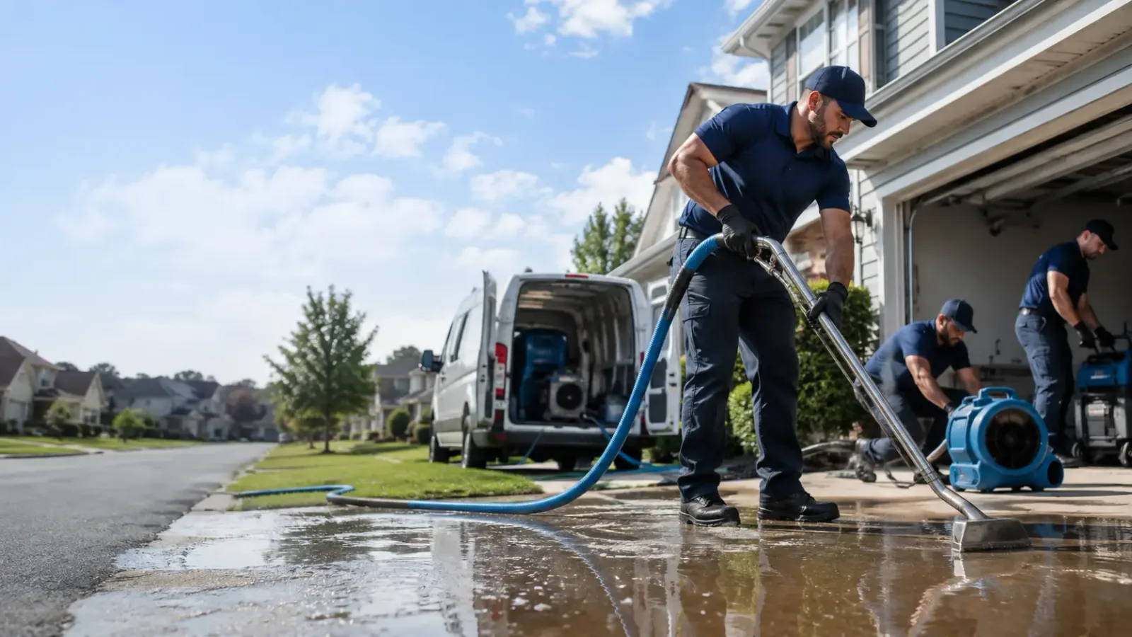 Flood Damage Restoration in Fullerton, ND